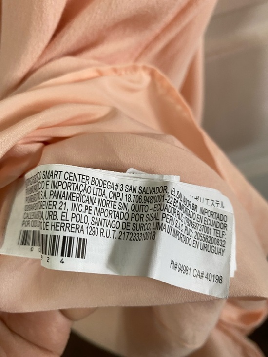 🎀 VINTAGE Forever 21 Pink Lace Coquette Tunic Dress - M EUC - Picture 10 of 10